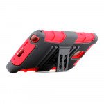 Wholesale Samsung Galaxy Note 3 Armor Shell Case Stand and Holster (Black Red)